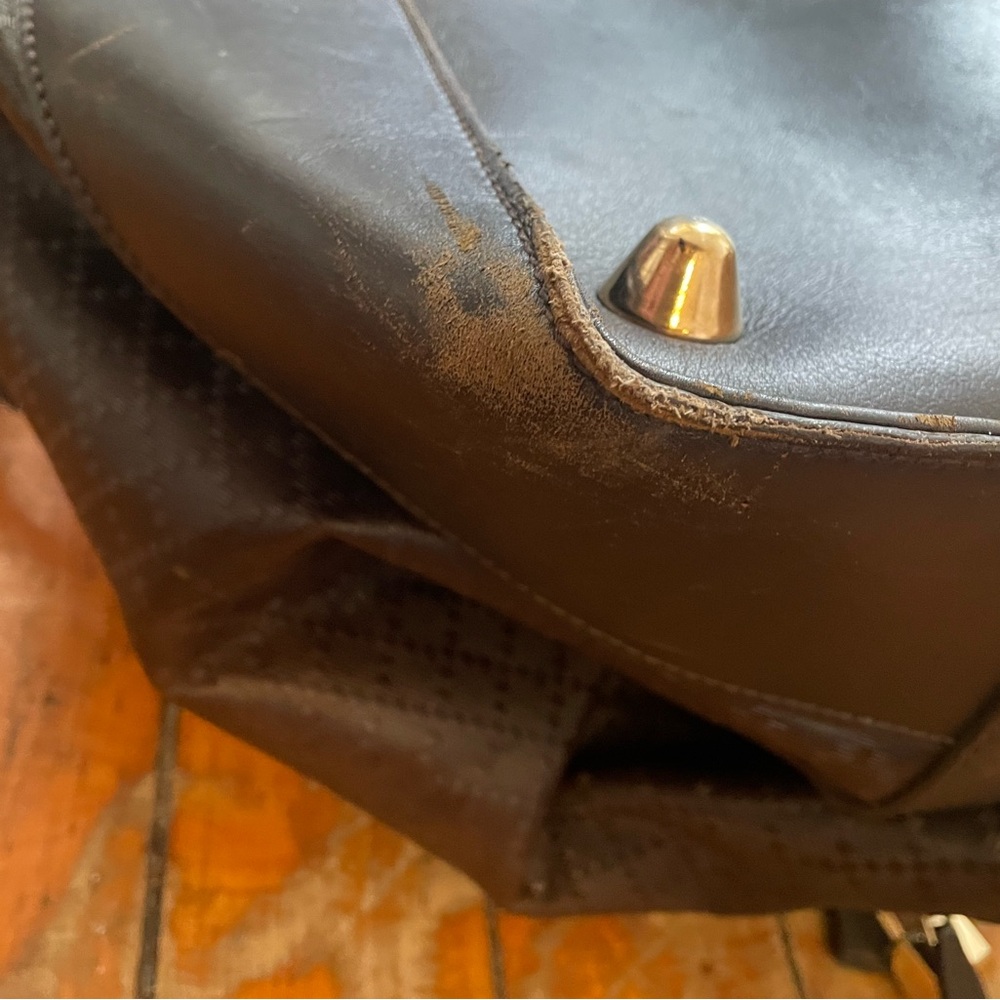 Gucci Diamante Leather Brown Weekender Travel Bag Duffle - Picture 15 of 17